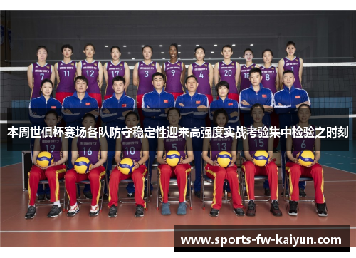 本周世俱杯赛场各队防守稳定性迎来高强度实战考验集中检验之时刻 本周世俱杯赛场各队防守稳定性迎来高强度实战考验集中检验之时刻